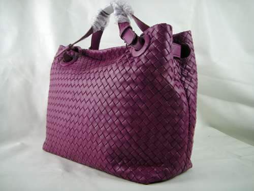 Bottega Veneta Lambskin Tote Bag 1032 rose purple